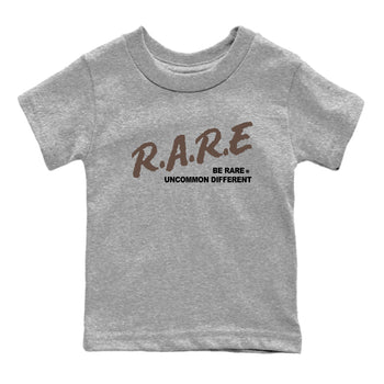 Sneaker match tees – Streetwear Graphic Tees Air Jordan 4 Cave Stone Sneakers – Be Rare Uncommon Different Kids Craphic T-Shirt Heather Grey 2