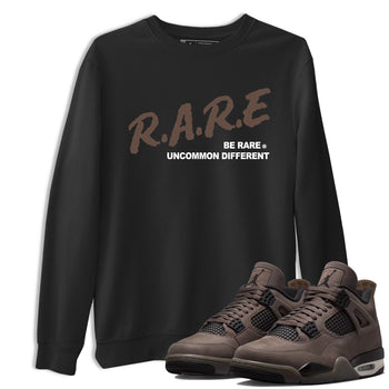 Sneaker match tees – Streetwear Graphic Tees Air Jordan 4 Cave Stone Sneakers – Be Rare Uncommon Different Graphic Tee Black 1