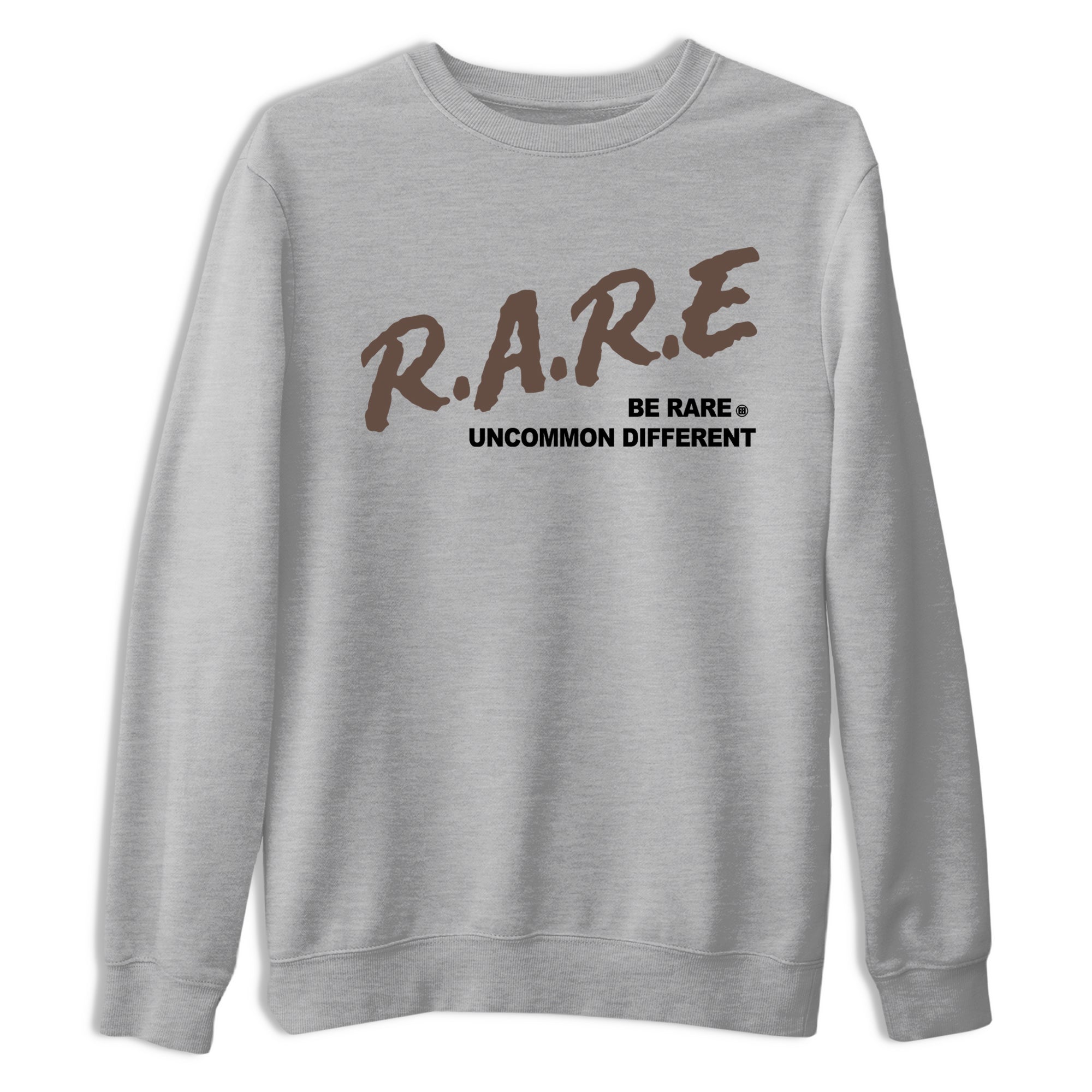 Sneaker match tees – Streetwear Graphic Tees Air Jordan 4 Cave Stone Sneakers – Be Rare Uncommon Different Graphic Tee Heather Grey 2