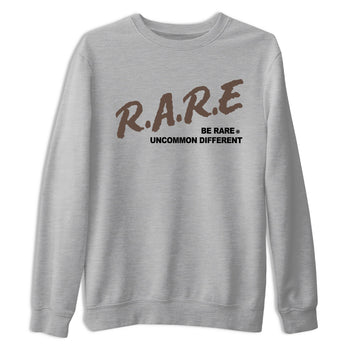 Sneaker match tees – Streetwear Graphic Tees Air Jordan 4 Cave Stone Sneakers – Be Rare Uncommon Different Graphic Tee Heather Grey 2