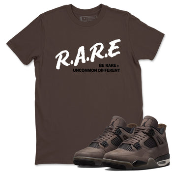 Sneaker match tees – Streetwear Graphic Tees Air Jordan 4 Cave Stone Sneakers – Be Rare Uncommon Different Graphic Tee Dark Chocolate 1