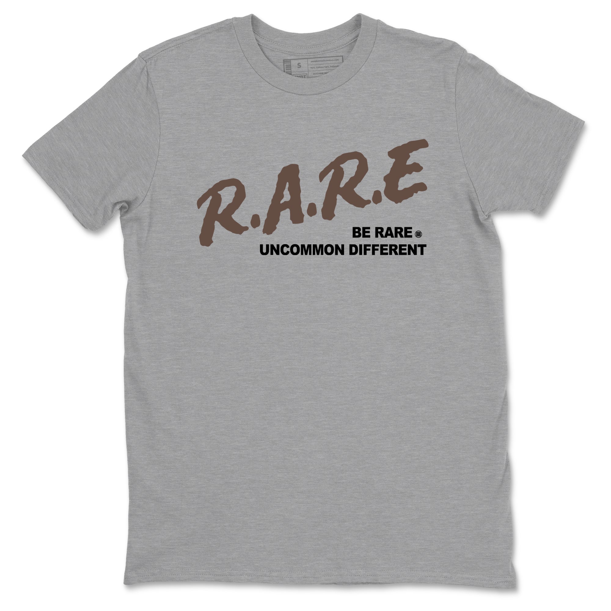Sneaker match tees – Streetwear Graphic Tees Air Jordan 4 Cave Stone Sneakers – Be Rare Uncommon Different Graphic Tee Heather Grey 2