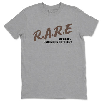 Sneaker match tees – Streetwear Graphic Tees Air Jordan 4 Cave Stone Sneakers – Be Rare Uncommon Different Graphic Tee Heather Grey 2