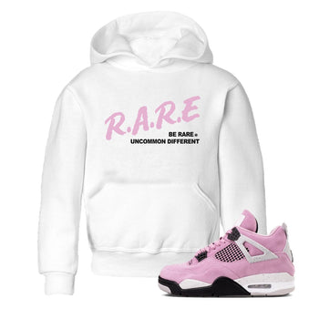 4s Retro Orchid shirts to match jordans Be Rare Uncommon Different sneaker match tees Air Jordan 4 WMNS Orchid match shoes to clothes SNRT Sneaker Tees Youth Baby White 1 tee