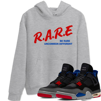 4s Rare Air shirts to match jordans Be Rare Uncommon Different sneaker match tees Air Jordan 4 Rare Air match shoes to clothes SNRT Sneaker Tees unisex cotton Heather Grey 1 shirts