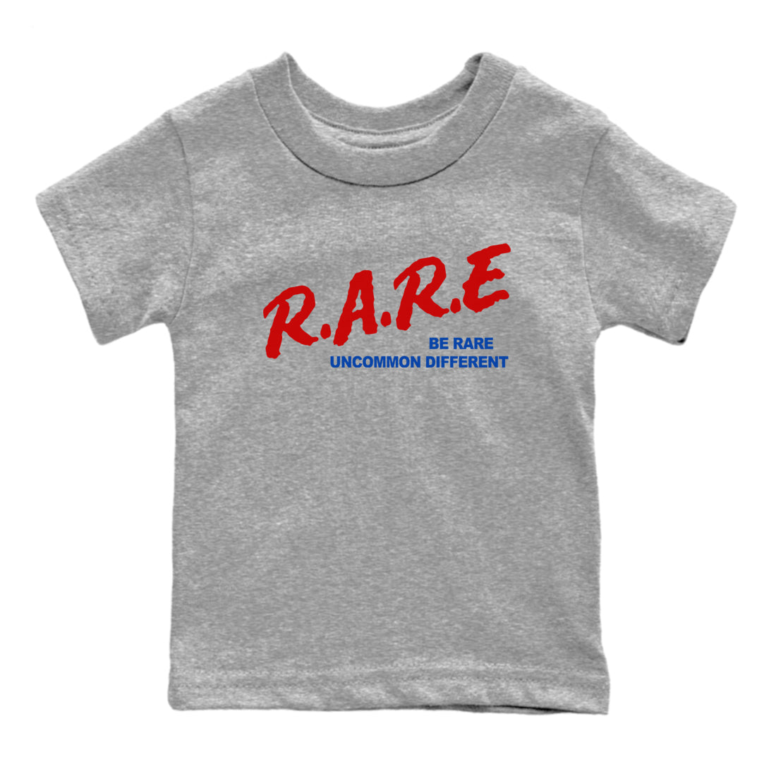 4s Rare Air shirts to match jordans Be Rare Uncommon Different sneaker match tees Air Jordan 4 Rare Air match shoes to clothes SNRT Sneaker Tees Youth Baby Heather Grey 2 tee