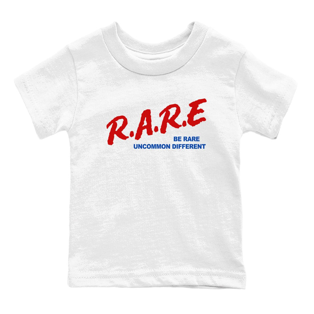 4s Rare Air shirts to match jordans Be Rare Uncommon Different sneaker match tees Air Jordan 4 Rare Air match shoes to clothes SNRT Sneaker Tees Youth Baby White 2 tee