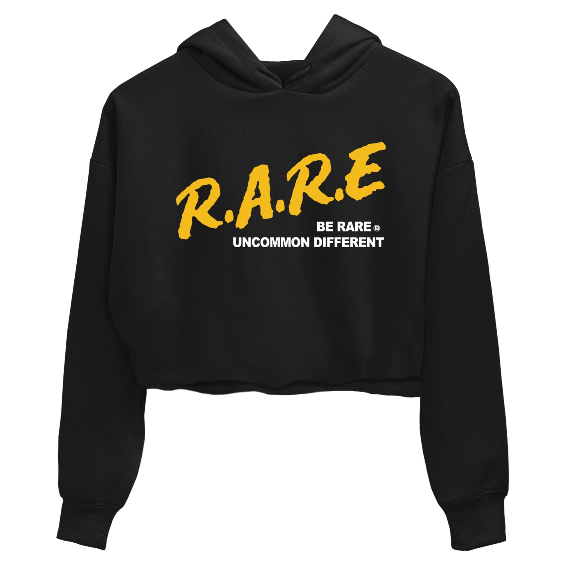 Sneaker match tees – Sneaker Tees To Match Jordan 5 Varsity Maize and Wolf Grey Shoes – Be Rare Uncommon Different Crop T-Shirt Black 2