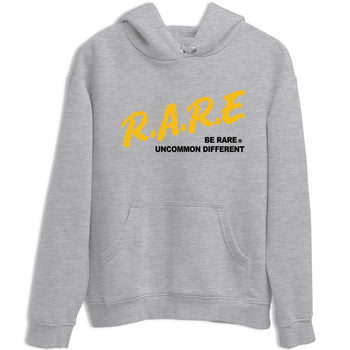 Sneaker match tees – Sneaker Tees To Match Jordan 5 Varsity Maize and Wolf Grey Shoes – Be Rare Uncommon Different Tee Heather Grey 2