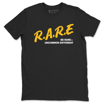 Sneaker match tees – Sneaker Tees To Match Jordan 5 Varsity Maize and Wolf Grey Shoes – Be Rare Uncommon Different Tee Black 2