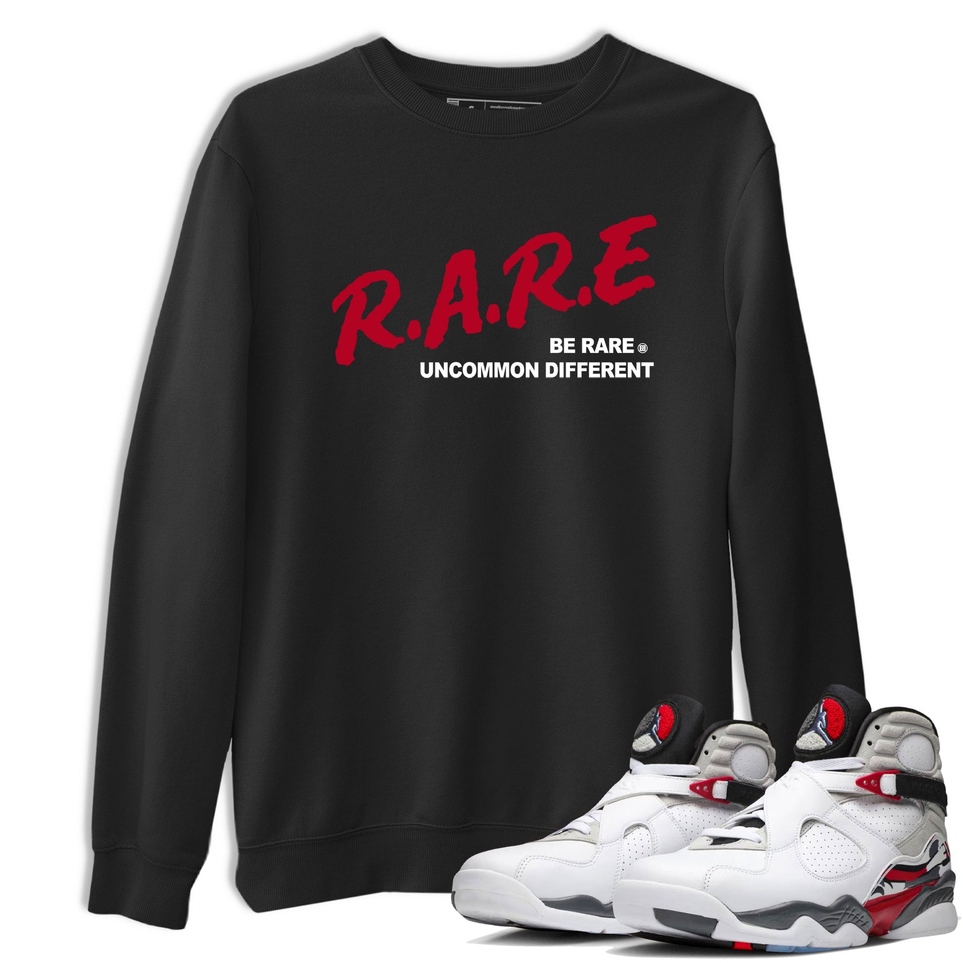 Sneaker Threads – Sneaker Tees To Match Air Jordan 8 Bunny – Be Rare Uncommon Different Graphic Tee Black 1. Perfect for Jordan releases 2025 colorways.