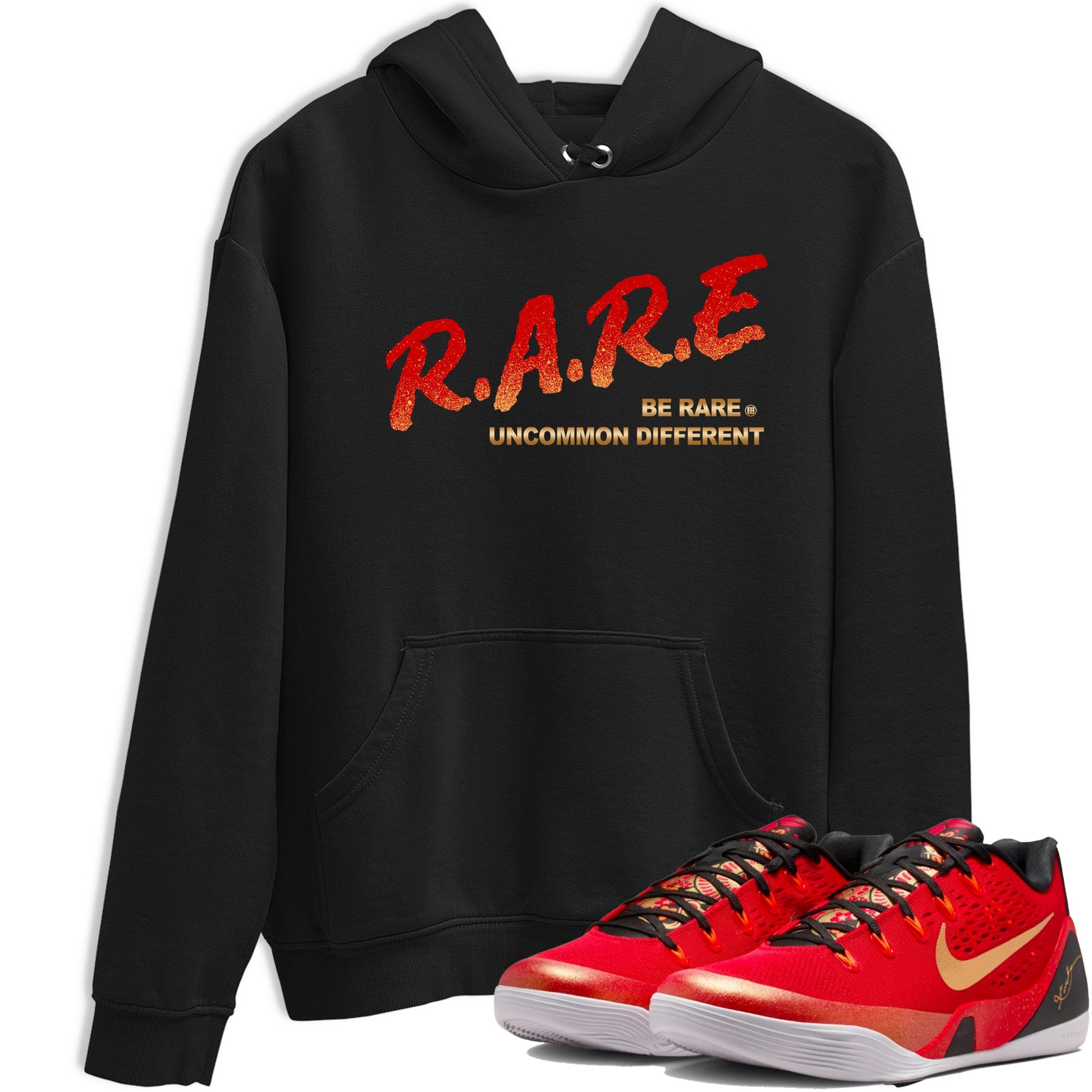 Best Christmas gifts for sneakerheads  – Sneaker Tees To Match Nike KB 9 China Sneakers – Be Rare Uncommon Different Graphic Tee Black 1
