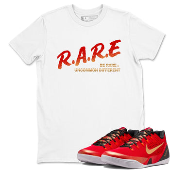 Best Christmas gifts for sneakerheads  – Sneaker Tees To Match Nike KB 9 China Sneakers – Be Rare Uncommon Different Graphic Tee White 1