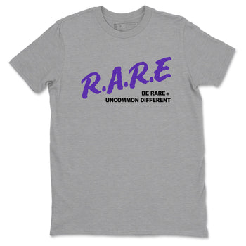 Sneaker Threads – Sneaker Tees To Match Nike KB 9 Hyper Grape – Be Rare Uncommon Different Graphic Tee Heather Grey 2. Perfect for Jordan releases 2025 colorways. Perfect for purple basketball sneaker releases and legacy-inspired colorways for 2025 hoopers.