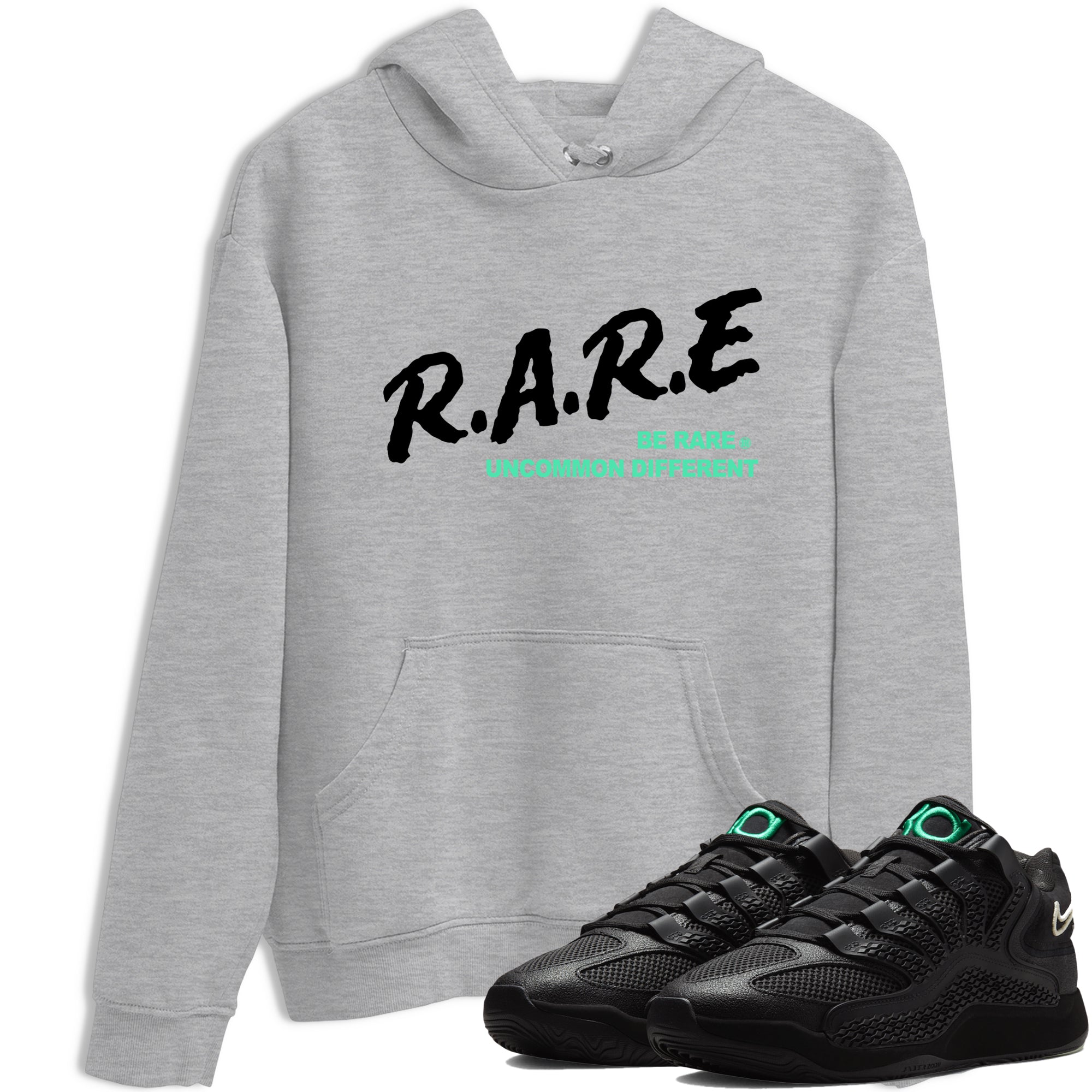 Sneaker Threads – Sneaker Tees To Match Nike KD 18 Black Label – Be Rare Uncommon Different Graphic Tee Heather Grey 1. Perfect for Jordan releases 2025 colorways. erfect for Kevin Durant basketball sneaker releases and all-black performance colorways for 2025 hoopers.
