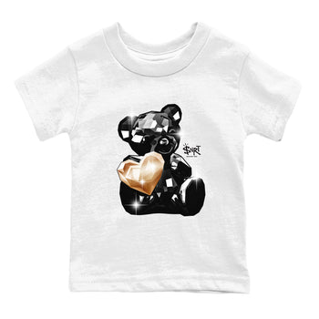 Foams One Metallic Copper shirts to match jordans Bear Germs sneaker match tees Air Foamposite One Metallic Copper match shoes to clothes SNRT Sneaker Tees Youth Baby White 2 tee