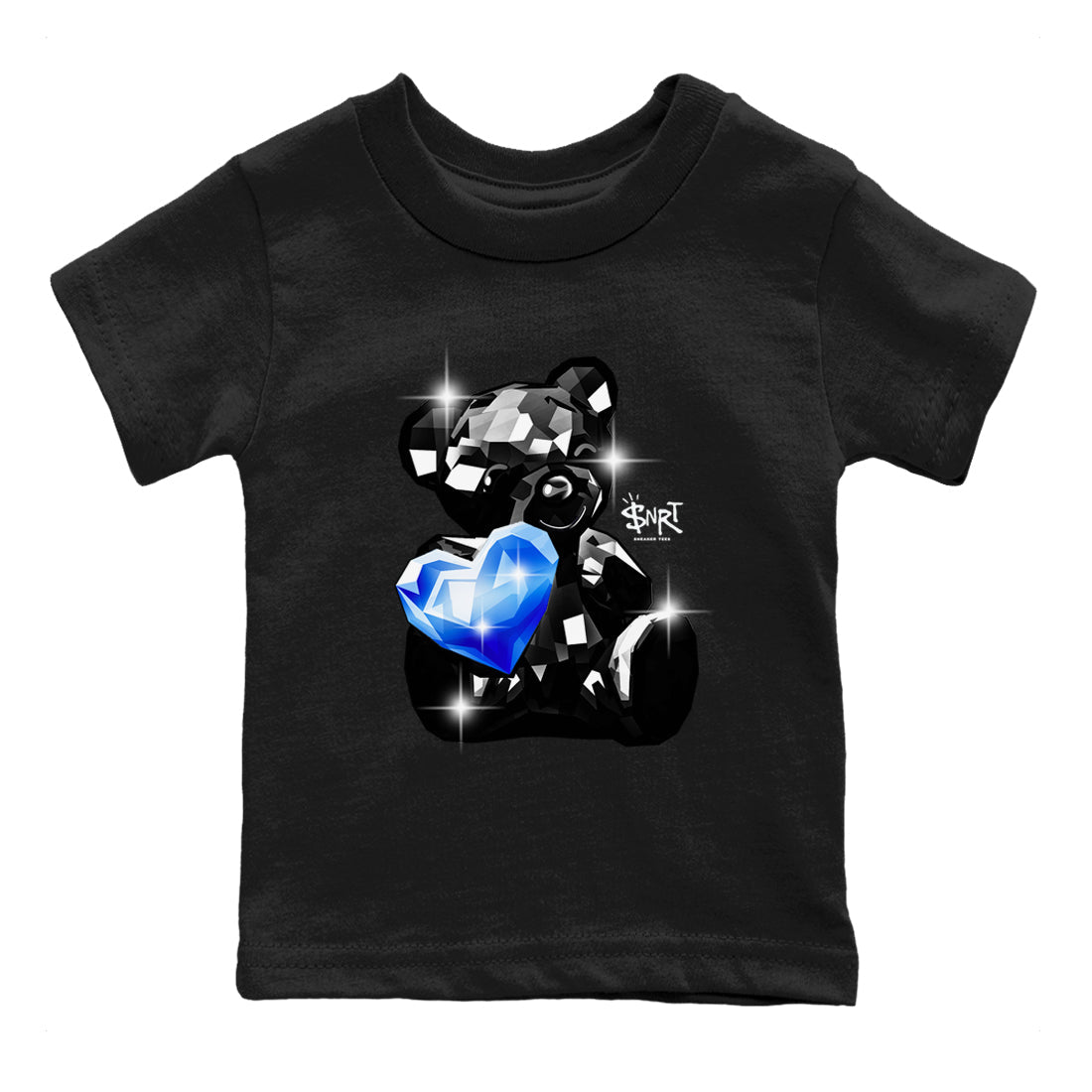 Foams One Royal shirts to match jordans Bear Germs sneaker match tees Air Foamposite One Royal match shoes to clothes SNRT Sneaker Tees Youth Baby Black 2 tee