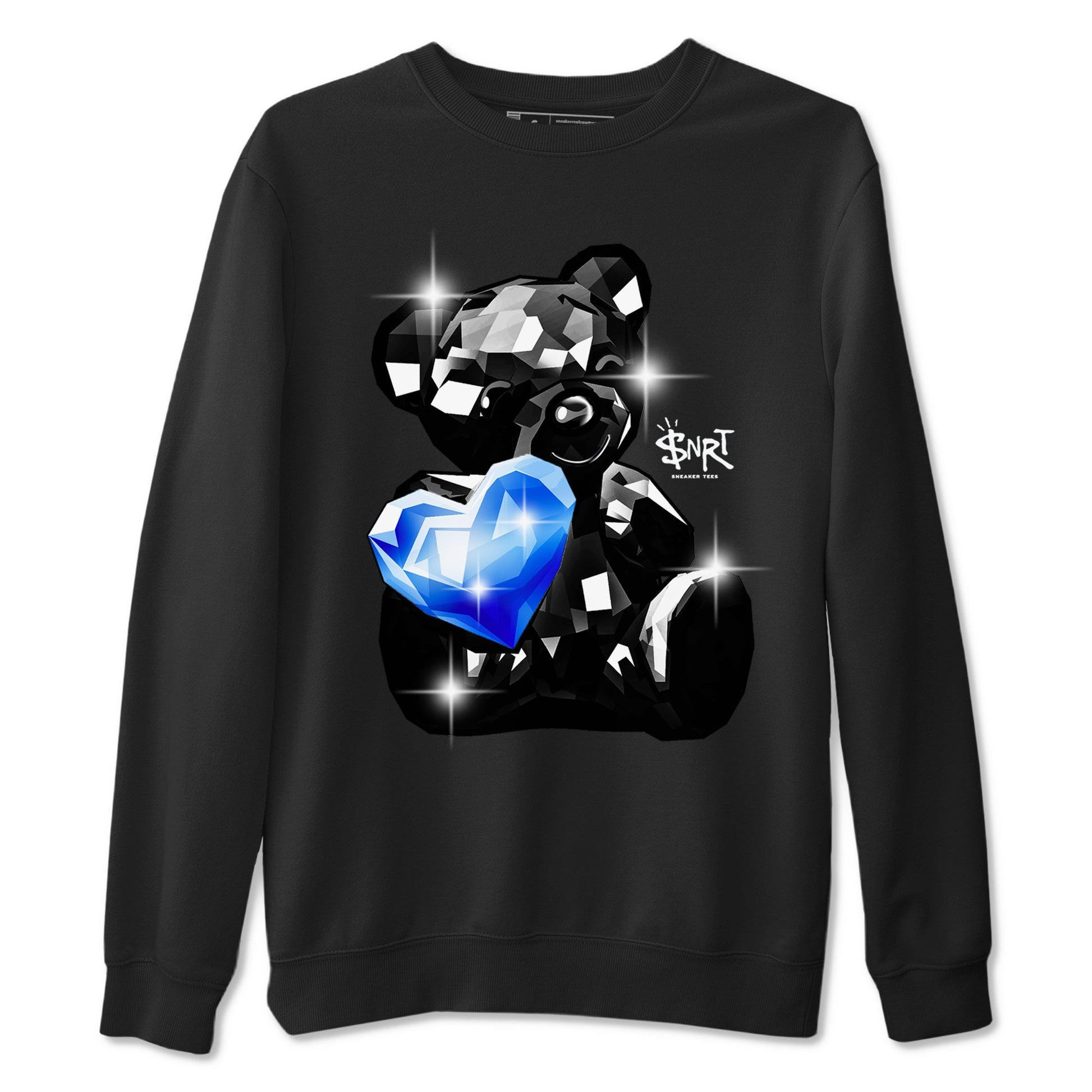 Foams One Royal shirts to match jordans Bear Germs sneaker match tees Air Foamposite One Royal match shoes to clothes SNRT Sneaker Tees unisex cotton Black 2 shirts