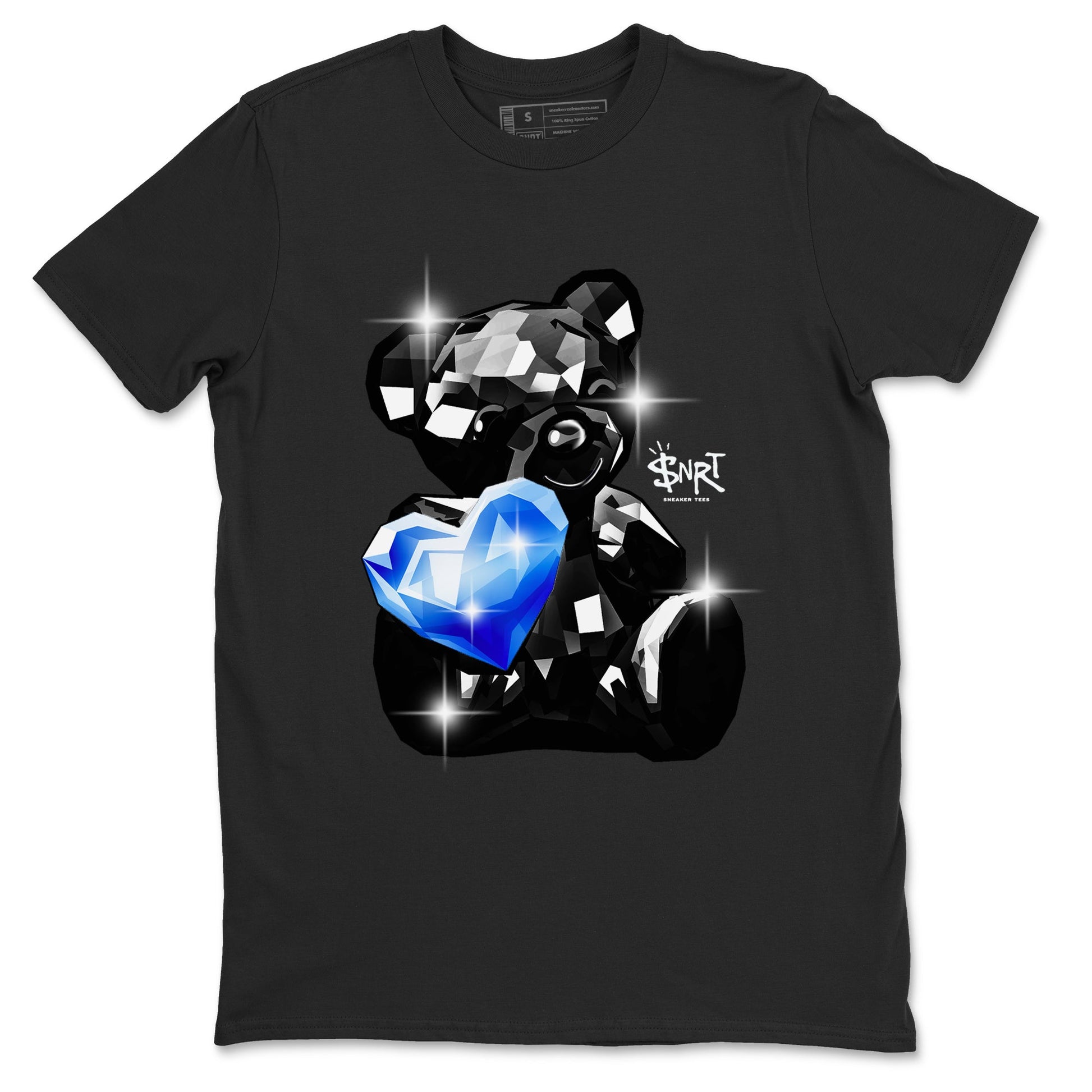 Foams One Royal shirts to match jordans Bear Germs sneaker match tees Air Foamposite One Royal match shoes to clothes SNRT Sneaker Tees unisex cotton Black 2 shirts