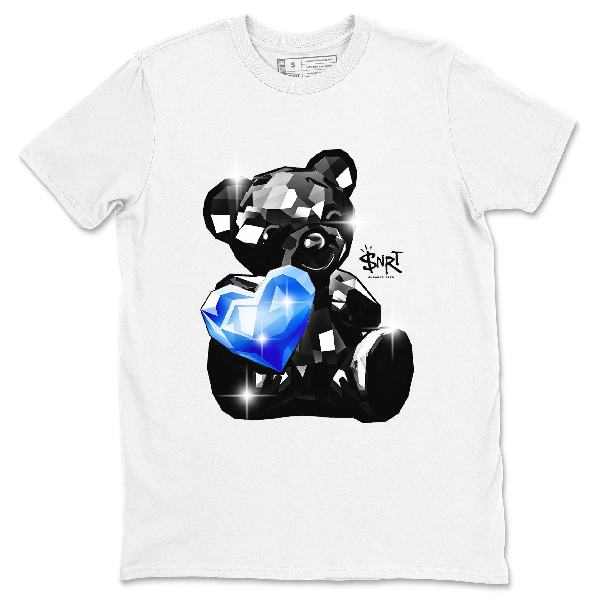 Foams One Royal shirts to match jordans Bear Germs sneaker match tees Air Foamposite One Royal match shoes to clothes SNRT Sneaker Tees unisex cotton White 2 shirts