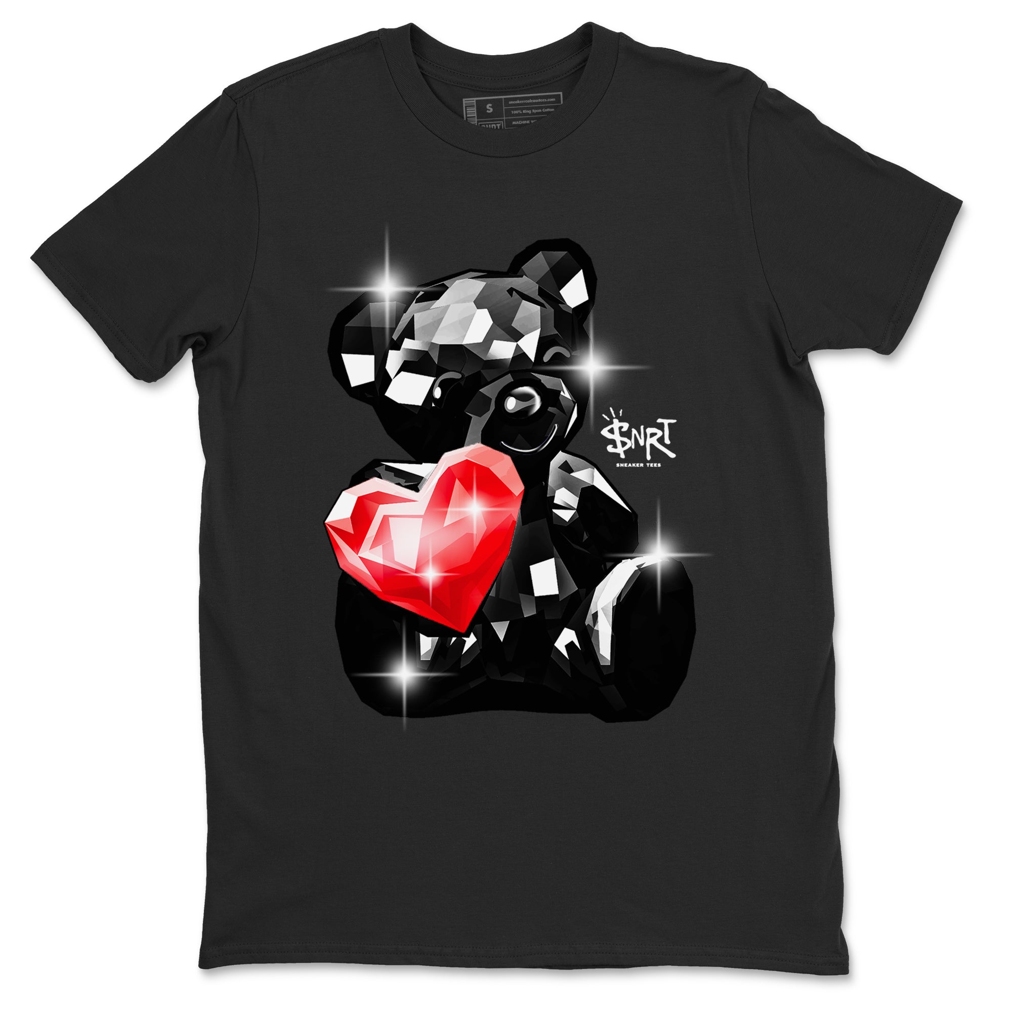 1s Black Toe Reimagined shirts to match jordans Bear Germs sneaker match tees Air Jordan 1 Black Toe Reimagined match shoes to clothes SNRT Sneaker Tees unisex cotton Black 2 shirts
