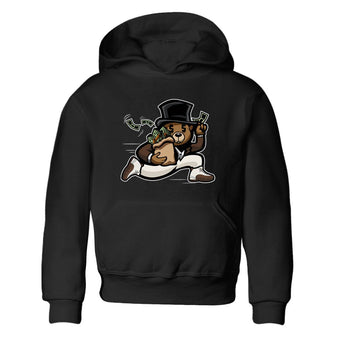 AJ12 Baroque Brown shirts to match jordans Bear Steals best t shirts to wear with jordans SoleFly x Jordan 12 Baroque Brown match shoes to clothes SNRT Sneaker Tees Youth Baby Black 2 tee