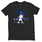 12s Blueberry shirts to match jordans Berry Cool sneaker match tees Air Jordan 12 Blueberry SNRT Sneaker Tees streetwear brand Black 2 unisex cotton tee