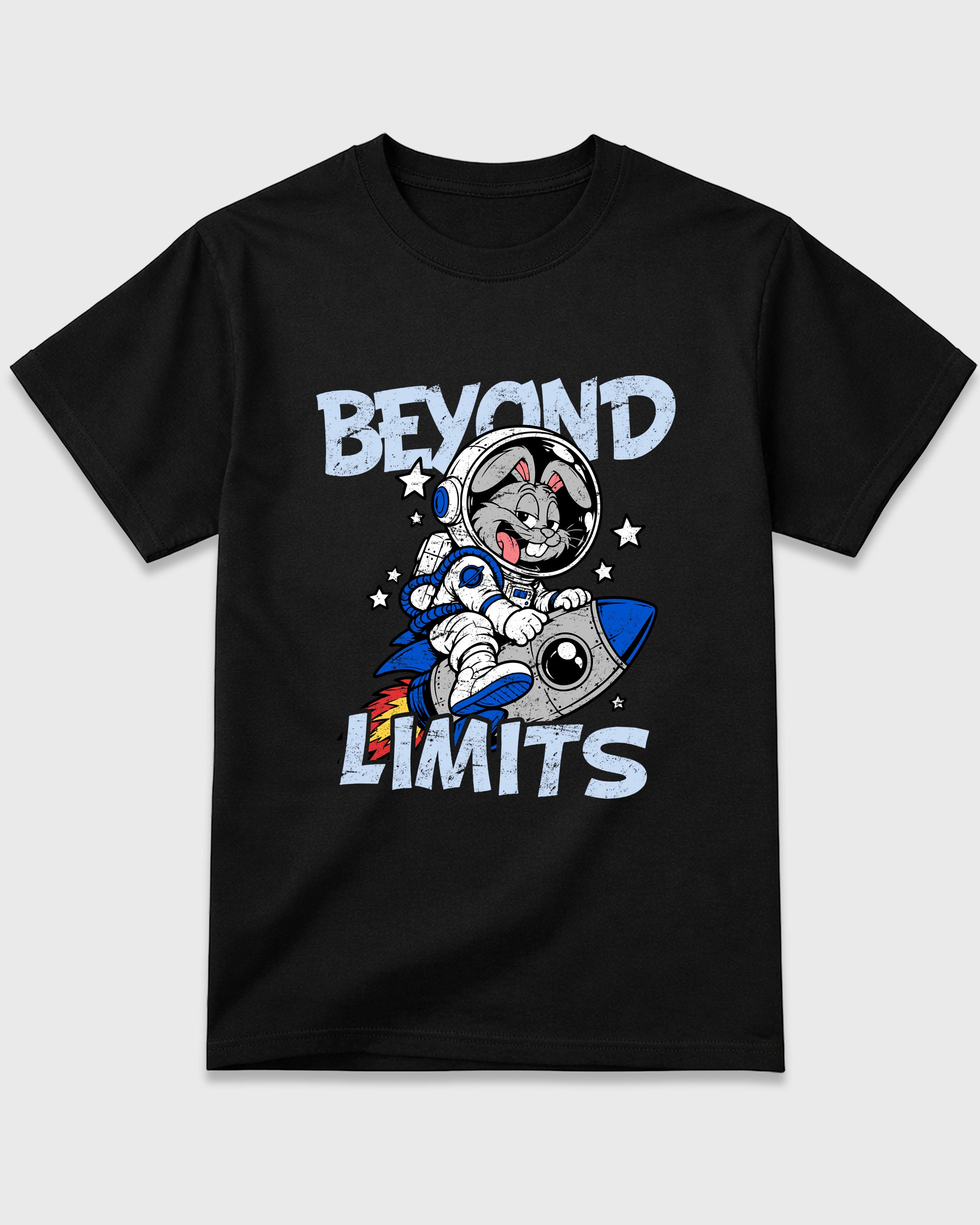 Beyond Limits Graphic T-Shirt featuring original streetwear artwork designed to match the Air Jordan 11 Space Jam. Black 2 Graphic T-Shirt.