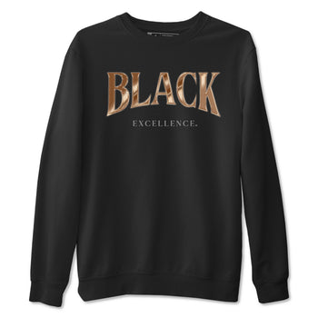Foams One Metallic Copper shirts to match jordans Black Excellence best t shirts to wear with jordans Air Foamposite One Metallic Copper match shoes to clothes SNRT Sneaker Tees unisex cotton Black 2 shirts