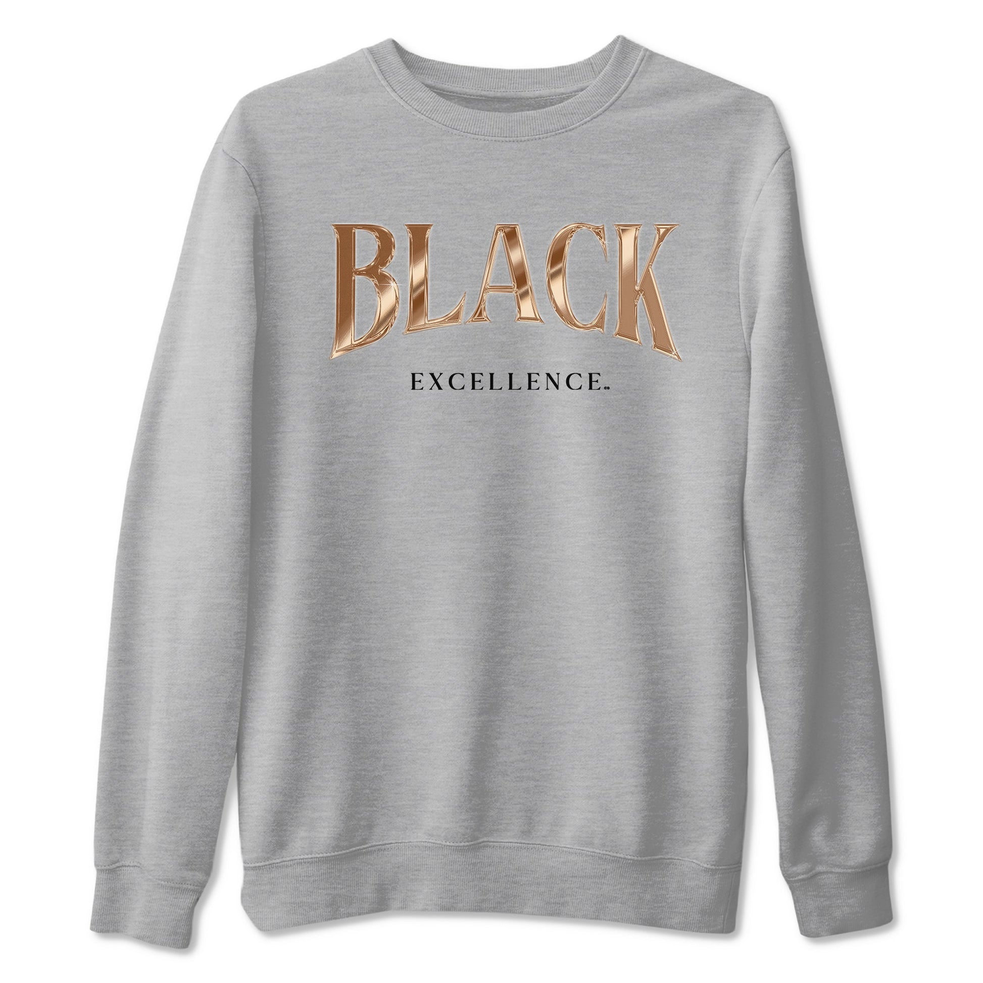 Foams One Metallic Copper shirts to match jordans Black Excellence best t shirts to wear with jordans Air Foamposite One Metallic Copper match shoes to clothes SNRT Sneaker Tees unisex cotton Heather Grey 2 shirts