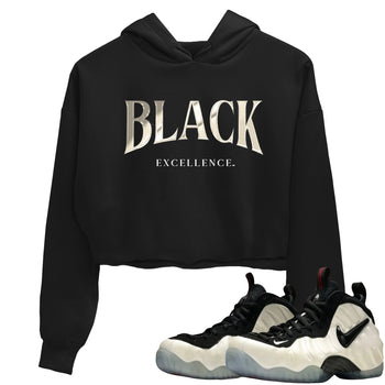 Sneaker Threads – Sneaker Tees To Match Air Foamposite One Pearl – Black Excellence Crop Tee Black 1. Perfect for Jordan releases 2025 colorways.