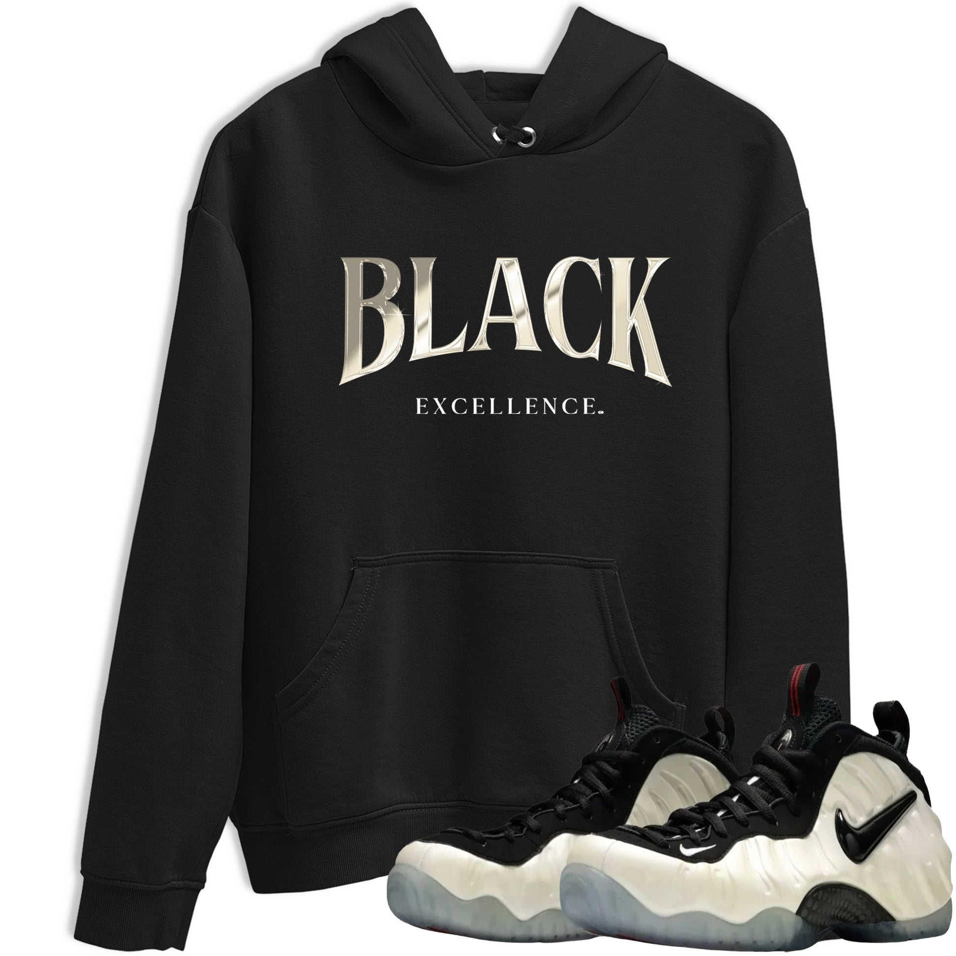 Sneaker Threads – Sneaker Tees To Match Air Foamposite One Pearl – Black Excellence Graphic Tee Black 1. Perfect for Jordan releases 2025 colorways.