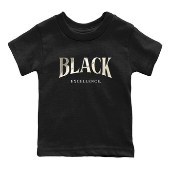 Sneaker Threads – Sneaker Tees To Match Air Foamposite One Pearl – Black Excellence Youth Graphic Tee Black 2. Perfect for Jordan releases 2025 colorways.