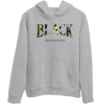 Best Christmas gifts for sneakerheads - Sneaker Tees To Match Air Foamposite One Pine Green Sneakers – Black Excellence Tee Heather Grey 2