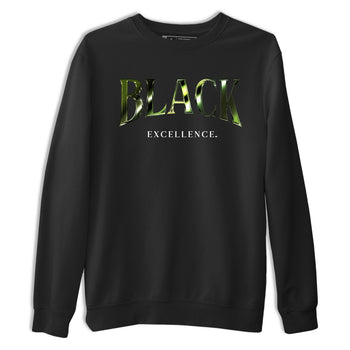Best Christmas gifts for sneakerheads - Sneaker Tees To Match Air Foamposite One Pine Green Sneakers – Black Excellence Tee Black 2