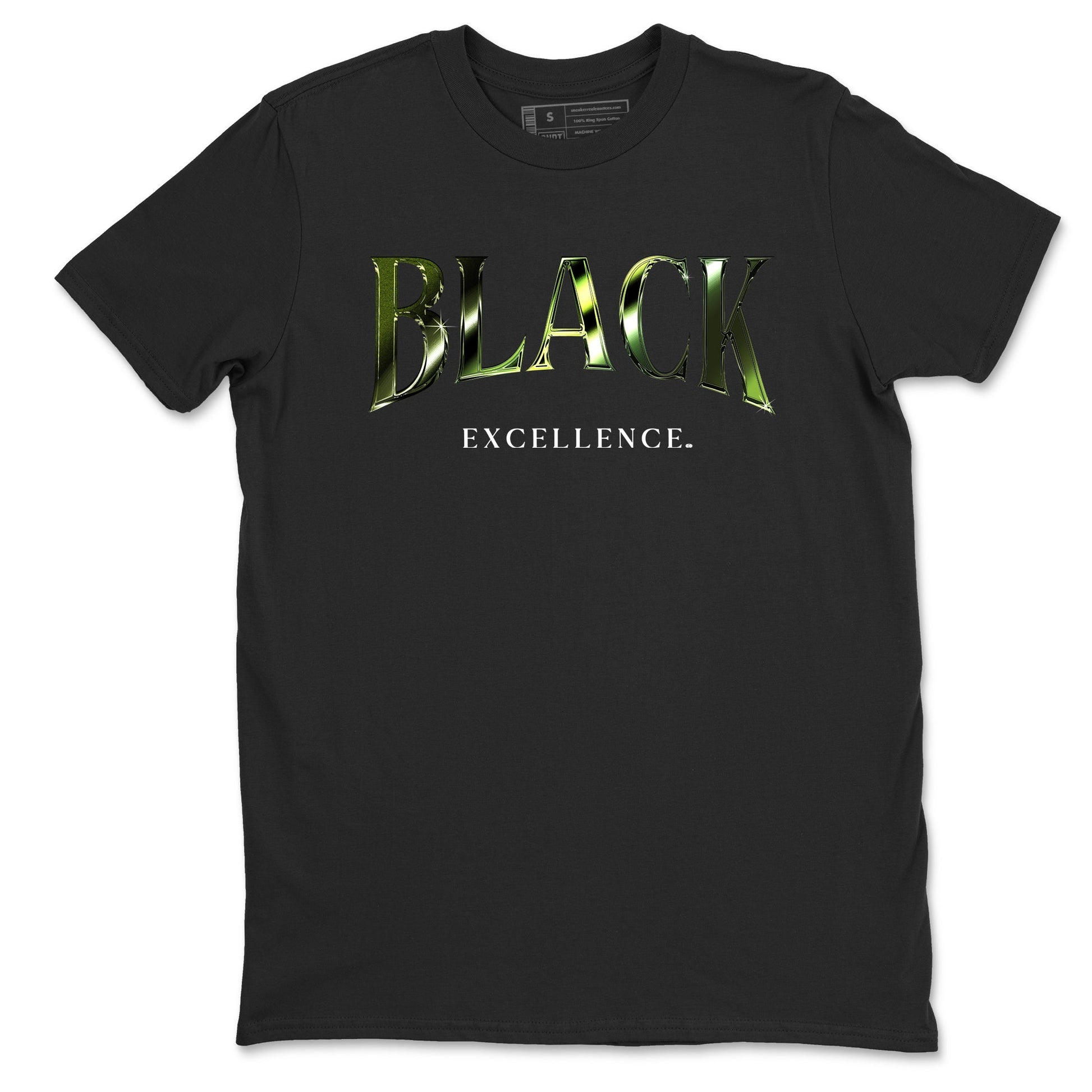 Best Christmas gifts for sneakerheads - Sneaker Tees To Match Air Foamposite One Pine Green Sneakers – Black Excellence Tee Black 2