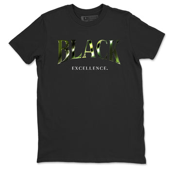 Best Christmas gifts for sneakerheads - Sneaker Tees To Match Air Foamposite One Pine Green Sneakers – Black Excellence Tee Black 2