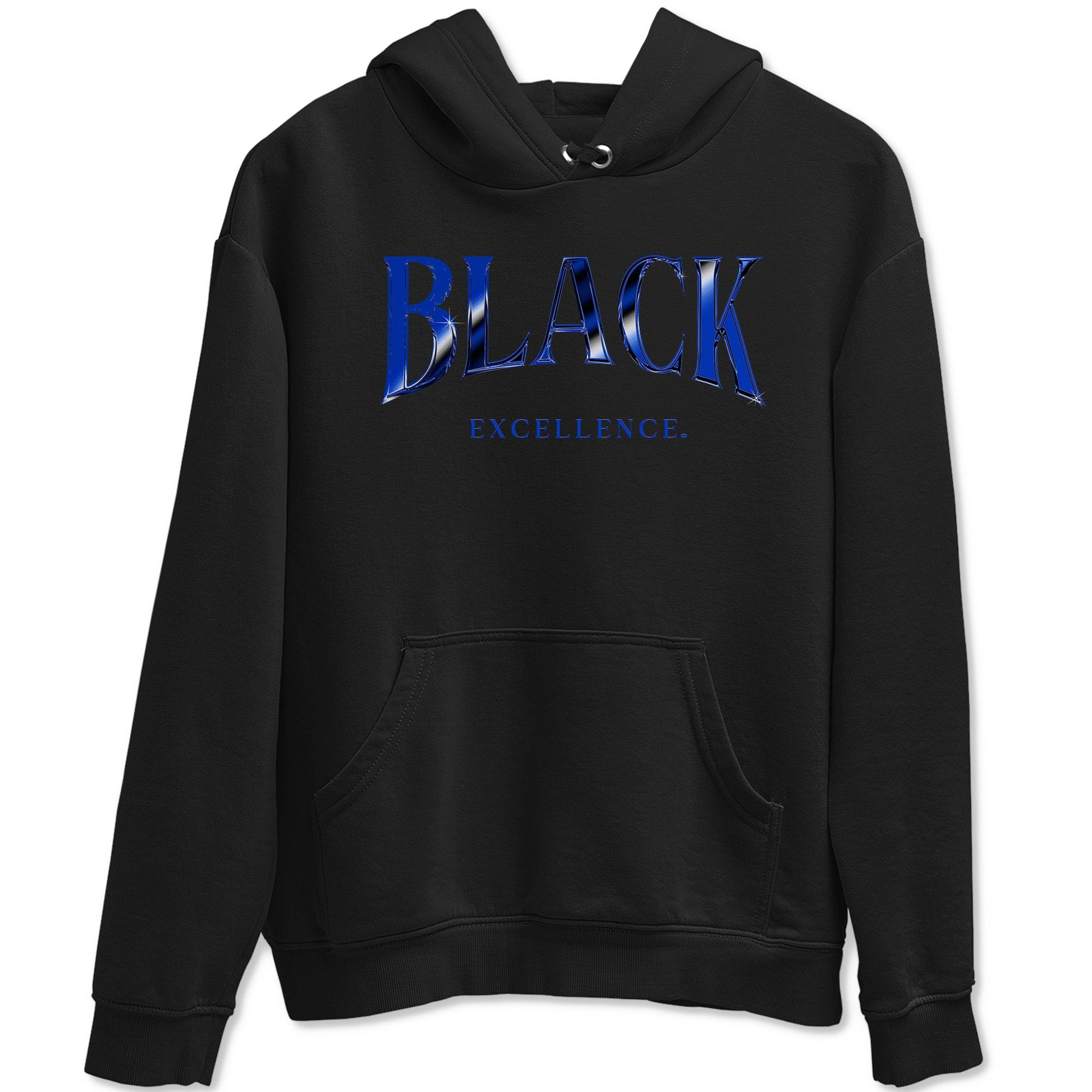 Foams One Royal shirts to match jordans Black Excellence sneaker match tees Air Foamposite One Royal match shoes to clothes SNRT Sneaker Tees unisex cotton Black 2 shirts