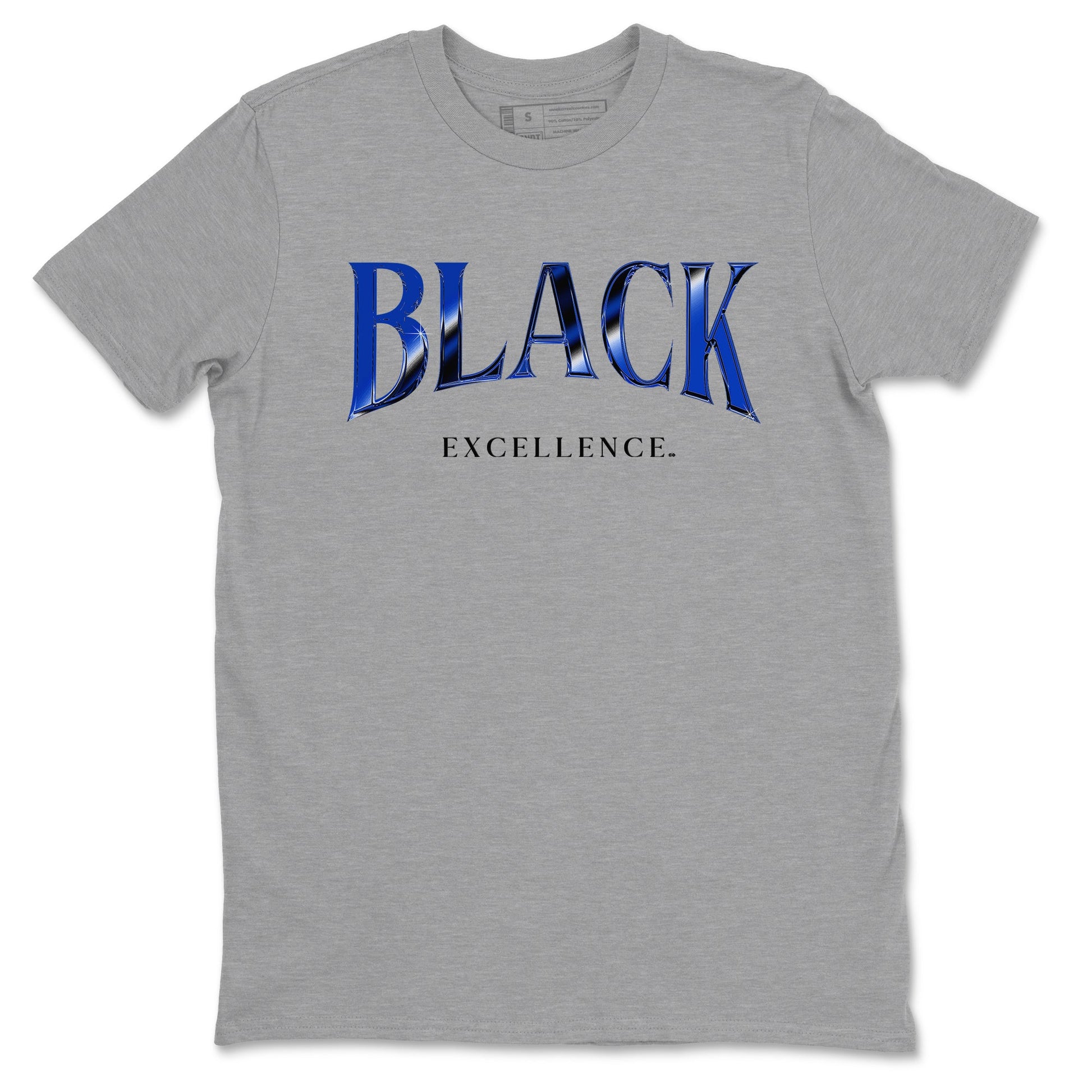 Foams One Royal shirts to match jordans Black Excellence sneaker match tees Air Foamposite One Royal match shoes to clothes SNRT Sneaker Tees unisex cotton Heather Grey 2 shirts