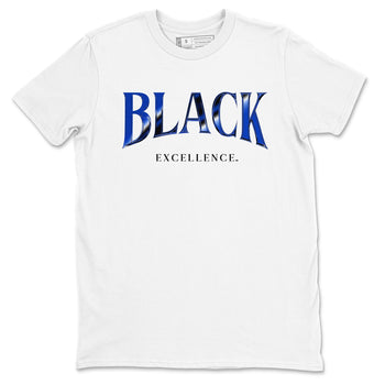 Foams One Royal shirts to match jordans Black Excellence sneaker match tees Air Foamposite One Royal match shoes to clothes SNRT Sneaker Tees unisex cotton White 2 shirts