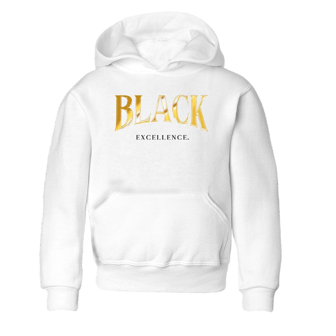 1s Black Metallic Gold shirts to match jordans Black Excellence sneaker match tees Air Jordan 1 Black Metallic Gold SNRT Sneaker Release Tees Youth Baby White 2 crew neck shirts