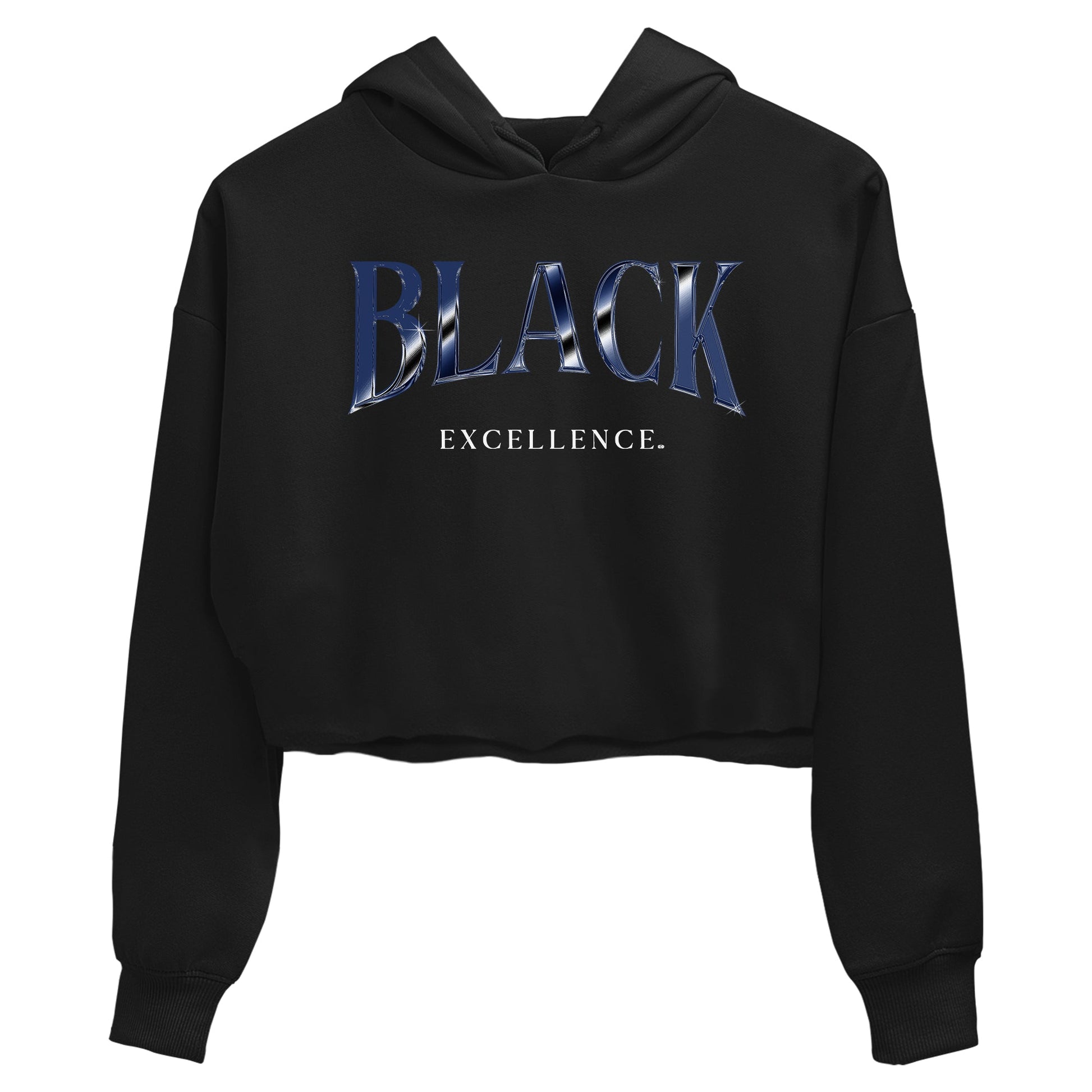 1s Midnight Navy shirts to match jordans Black Excellence sneaker match tees Air Jordan 1 Midnight Navy match shoes to clothes SNRT Sneaker Tees unisex cotton Black 2 crop tee