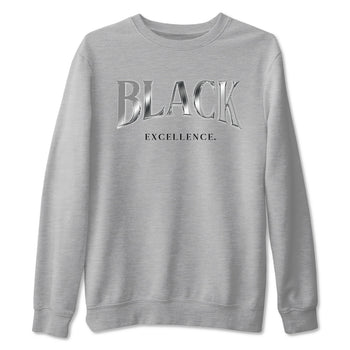 3s Black Cat shirts to match jordans Black Excellence sneaker match tees Air Jordan 3 Retro Black Cat match shoes to clothes SNRT Sneaker Tees unisex cotton Heather Grey 2 shirts