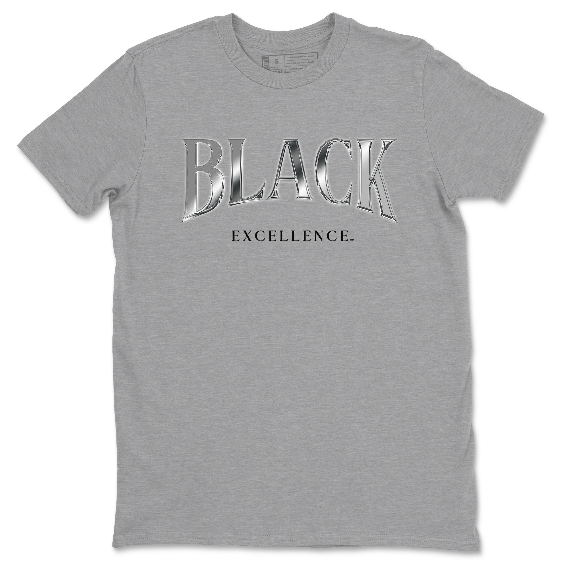 3s Black Cat shirts to match jordans Black Excellence sneaker match tees Air Jordan 3 Retro Black Cat match shoes to clothes SNRT Sneaker Tees unisex cotton Heather Grey 2 shirts