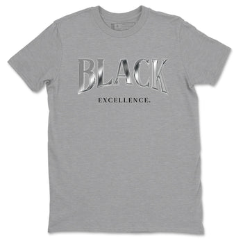 3s Black Cat shirts to match jordans Black Excellence sneaker match tees Air Jordan 3 Retro Black Cat match shoes to clothes SNRT Sneaker Tees unisex cotton Heather Grey 2 shirts