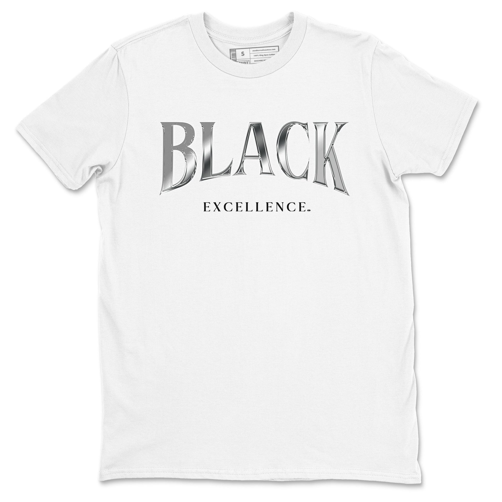 3s Black Cat shirts to match jordans Black Excellence sneaker match tees Air Jordan 3 Retro Black Cat match shoes to clothes SNRT Sneaker Tees unisex cotton White 2 shirts