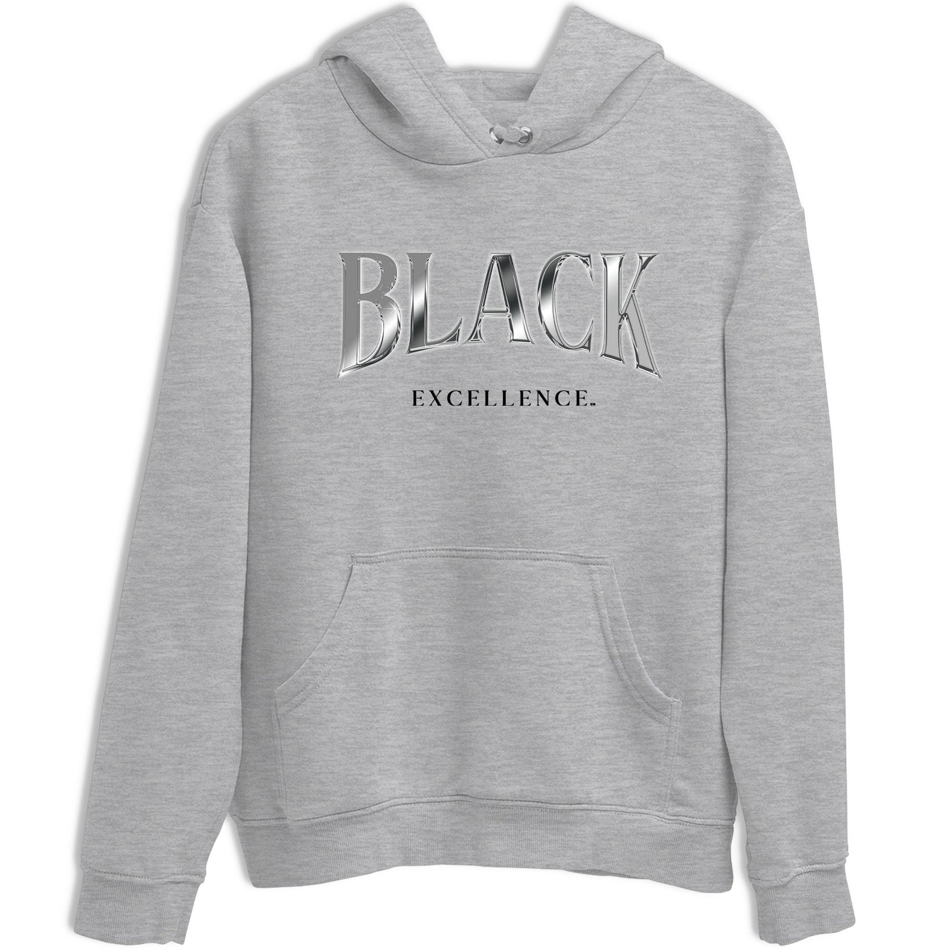 Sneaker match tees – Sneaker Tees To Match Air Jordan 4 Black Cat Shoes – Black Excellence Tee Heather Grey 2