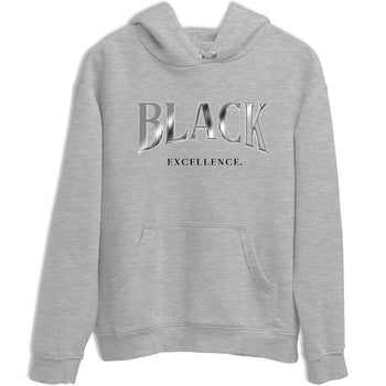 Sneaker match tees – Sneaker Tees To Match Air Jordan 4 Black Cat Shoes – Black Excellence Tee Heather Grey 2