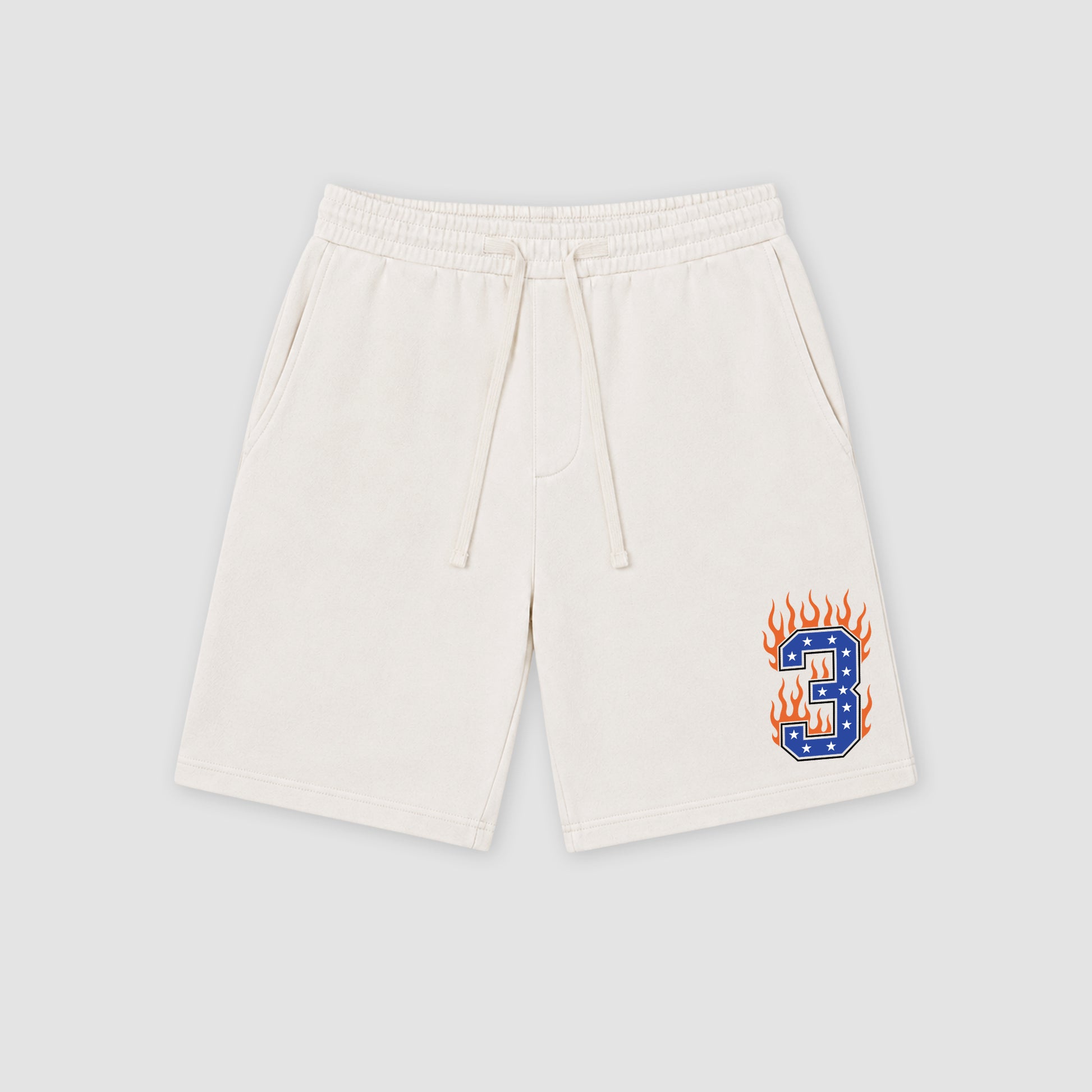 The Blaze Varsity graphic fleece shorts deliver a relaxed streetwear look with premium fleece comfort and bold graphic details, designed to match the Air Jordan 3 Knicks and complete your sneaker rotation.
