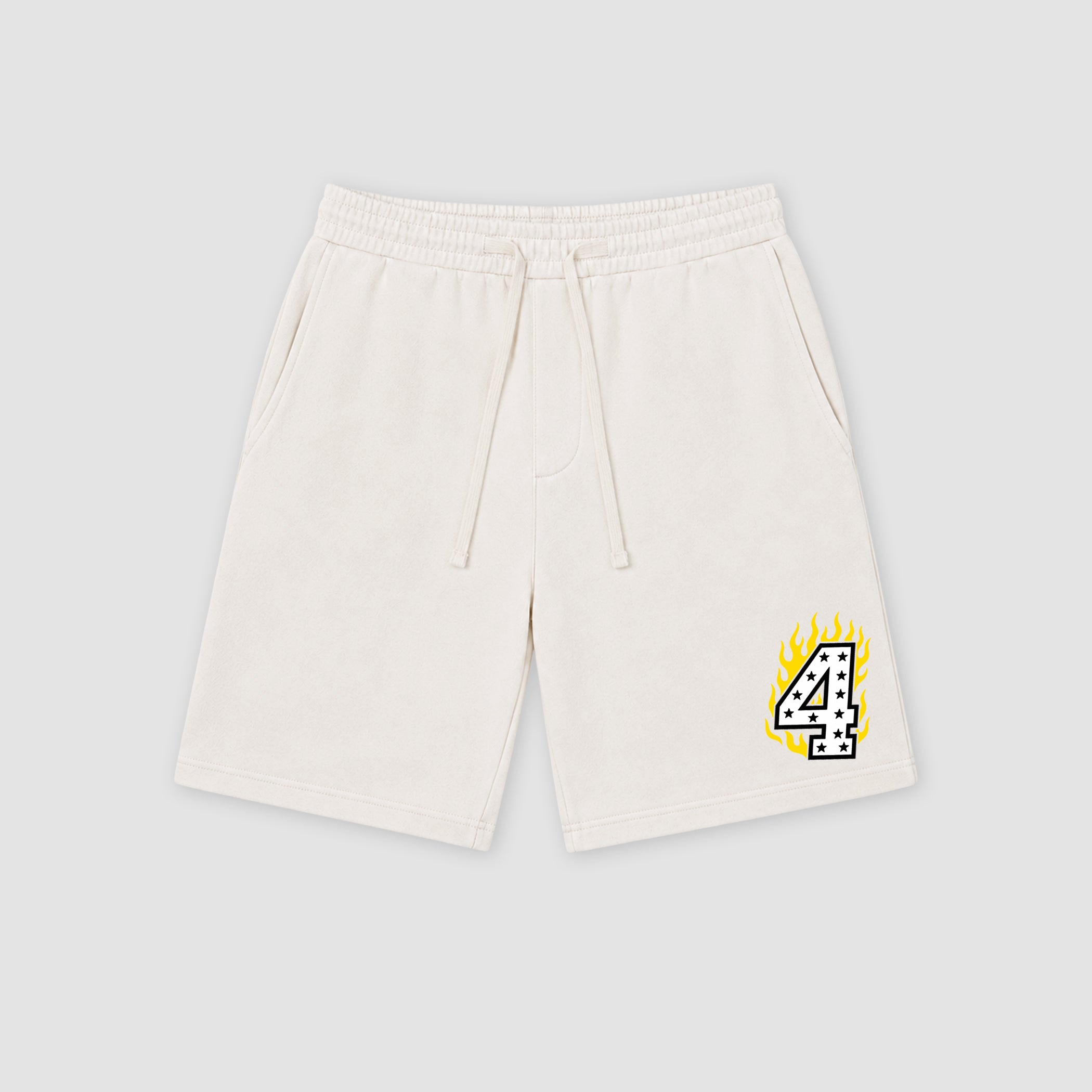 The Blaze Varsity graphic fleece shorts deliver a relaxed streetwear look with premium fleece comfort and bold graphic details, designed to match the Air Jordan 4 Tour Yellow and complete your sneaker rotation.